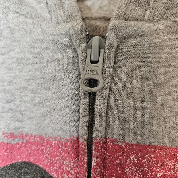 Life Is Good Womens Large Full Fleece Hooded Jacket Love Is All You Need Relaxed - Picture 7 of 11